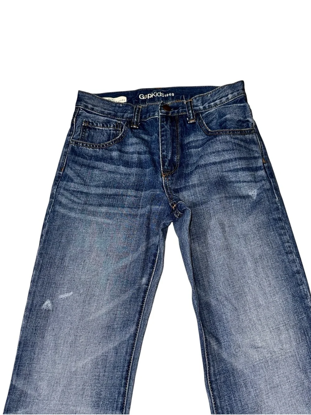 Gap Kids Girl's Size 16 Denim Bootcut Jeans Boot Coupe Semi-Evasee Slim Fit Blue